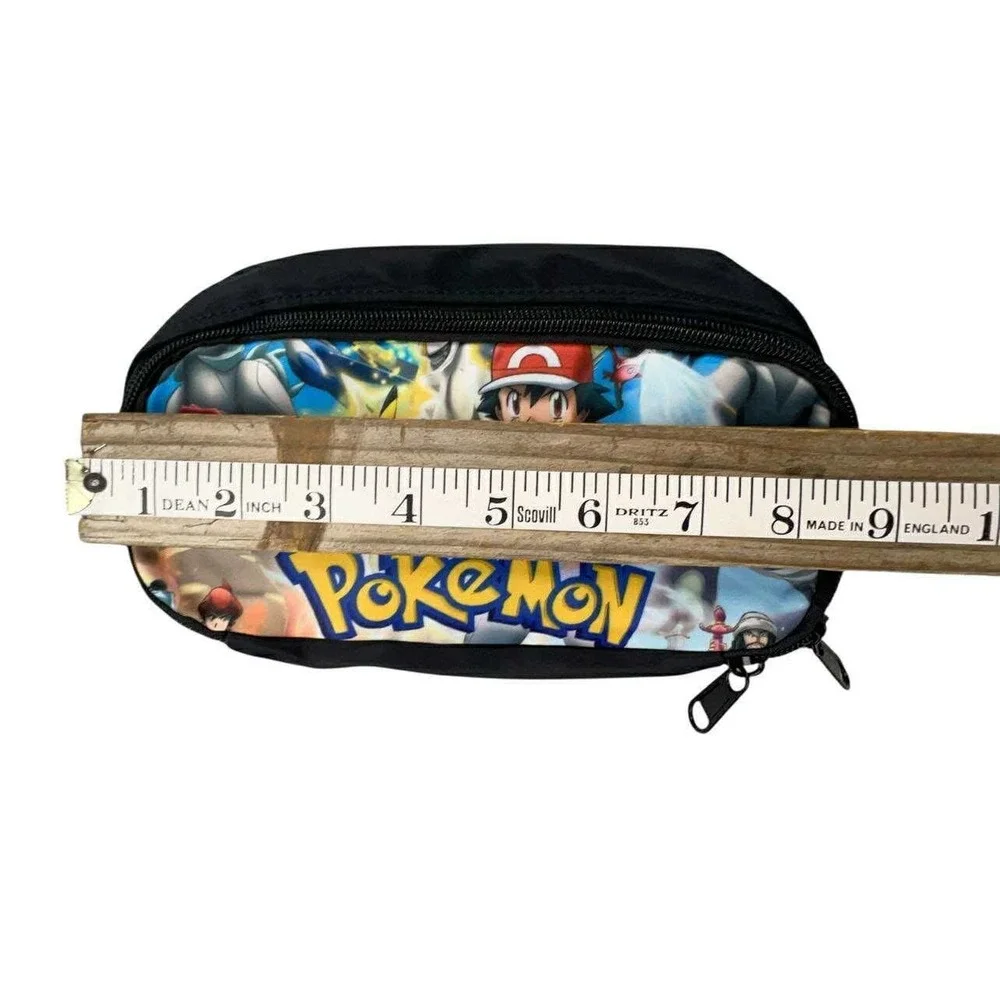 Pokemon Nintendo switch Pencil Case Double Zip Pikachu School Supply‎ Travel NEW